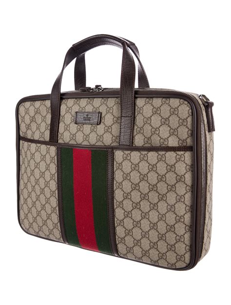 gucci laptop bag for men|gucci pouch bag men.